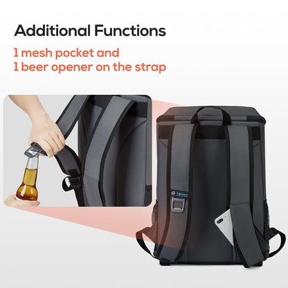 TOURIT Cooler Backpack 30 Cans Lightweight Insulated Backpack Cooler Leak-Proof for Men and Women