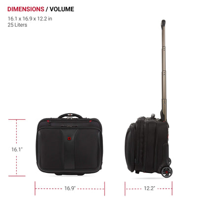 Wenger luggage Patriot II 15.6-Inch, Black