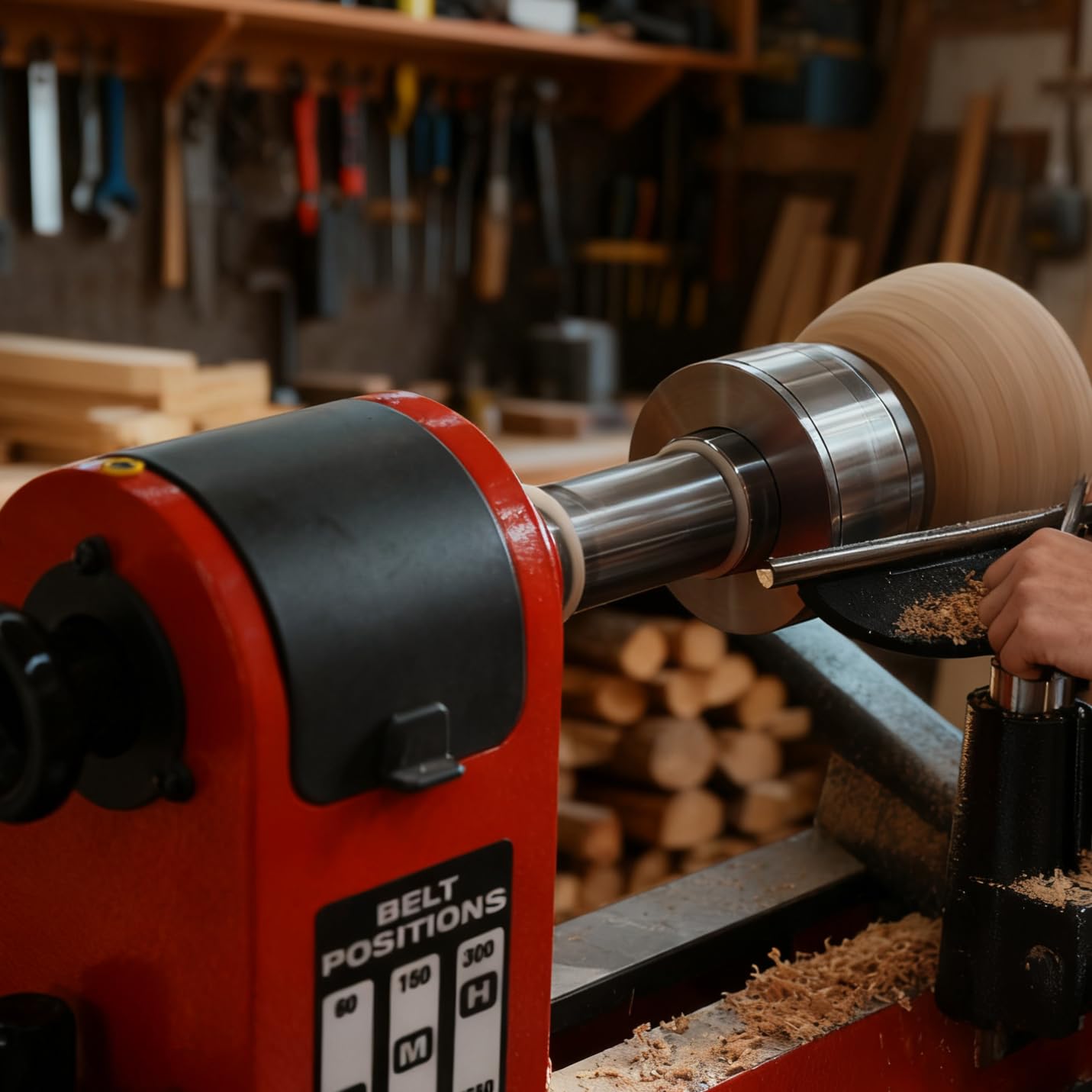 Wood Lathe Spindle Extenders with Thread 1-1/4"x8TPI, Move Your Chuck or Faceplate an Additional 3” Away From Lathe Headstock, Woodturning Tools.