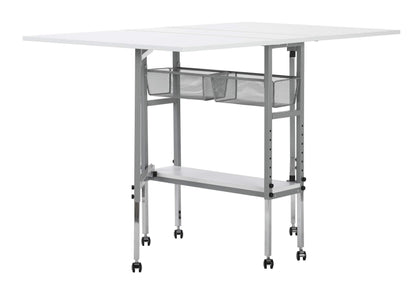 Studio Designs Sew Ready Hobby and Cutting Craft Desk Table with Storage Drawers