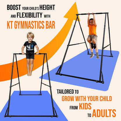 KHANH TRINH Foldable Pull Up Bar Stable Gymnastics Equipment Portable Aerial Yoga Stand Durable Frame For Hammock Chair, Therapy Sensory Swing. Adjustable Back Stretcher For Lower Back Pain Relief