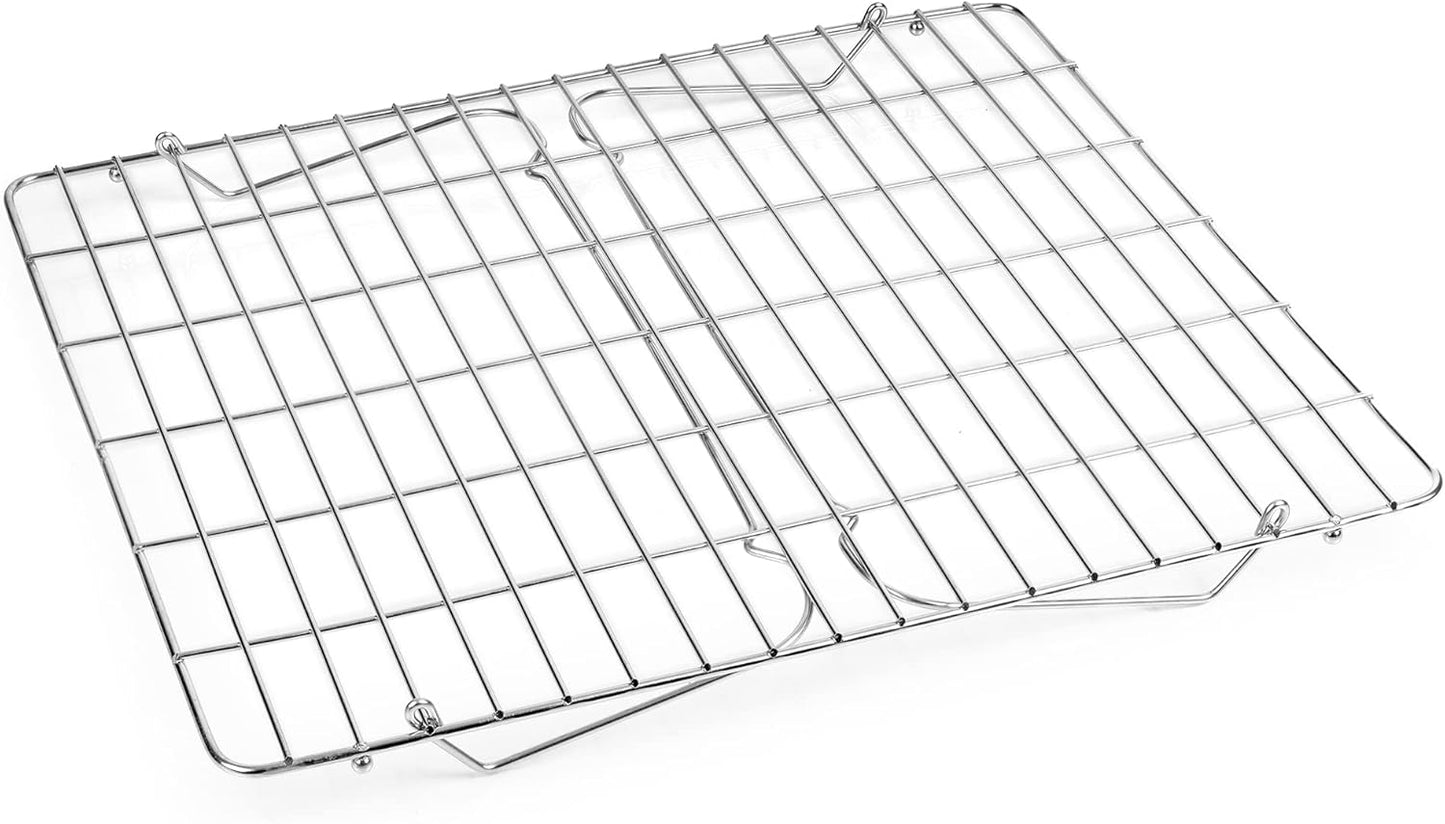 Brod & Taylor Accessory Shelf with Folding Legs, Stainless Steel for Folding Proofer & Slow Cooker