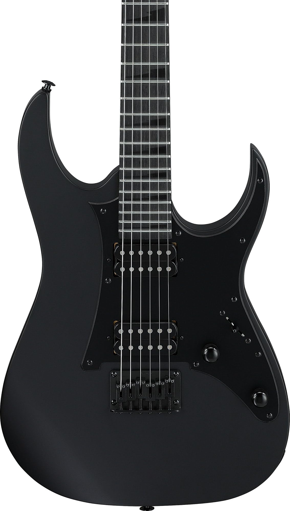 Ibanez GRGR131EX RG Gio Electric Guitar - Black Flat Bundle with Amplifier, Gig Bag, Tuner, Cable, Picks, Austin Bazaar Instructional DVD, and Polishing Cloth