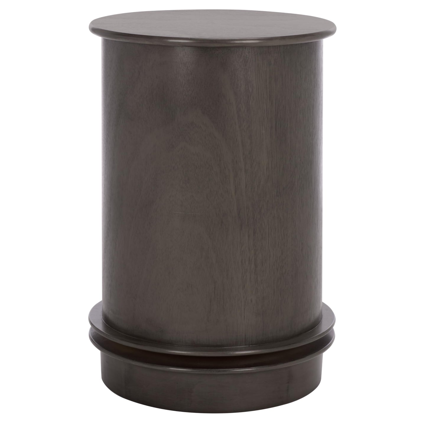 SAFAVIEH Furniture - Tabitha 1-Drawer Accent Table - Black - Solid Wood - Farmhouse Storage Design - Ideal for Living Room, Entryway, Home Office, 17.7"W x 17.7"D x 26"H - Fully Assembled (AMH5712H)