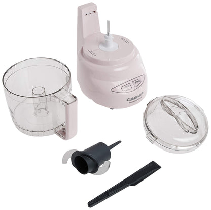 Cuisinart Mini-Prep Plus Food Processor, 24-Ounce Mini Food Processor to Chop Herbs, Vegetables, and Hard Cheese, 24-Ounce Work Bowl, Reversible Stainless Steel Blade, DLC-2ABC, Brushed Chrome