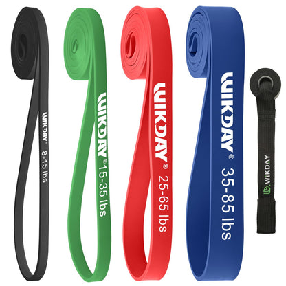 Resistance Bands, Pull Up Bands, Workout Bands for Exercise, Thick Heavy Resistance Band Set with Door Anchor, Elastic Bands for Body Stretching, Crossfit Training at Home/Gym Men & Women Women