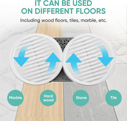 8 Pack Spin-Wave Mop Replacement Pads, Compatible with Bissell Spin-Wave Series Steam Mop