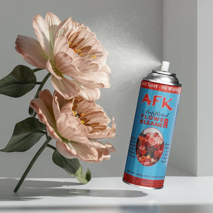 Floral Home Silk Flowers and Plants Aerosol Cleaner Spray - Artificial Plant Cleaner & Leaf Shine Spray for Indoor