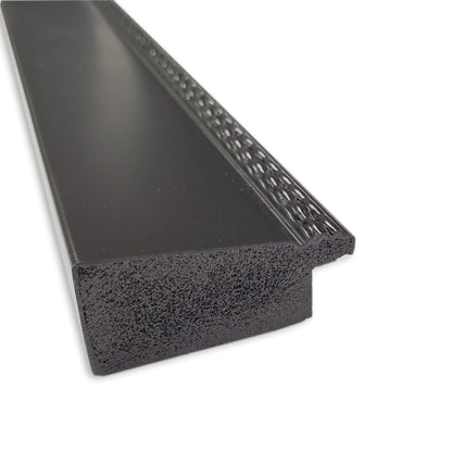Amanti Art Black Bathroom Mirror for Over Sink, 33x43 Avon Black Rectangle Vanity Mirror, X-Large Casual Frame, Hangs Horizonally and Vertically, Bathroom Wall Decor, Beveled Edge