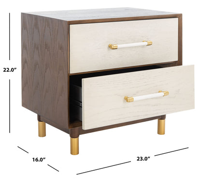 Safavieh Home Collection NST6402 1, Walnut/White