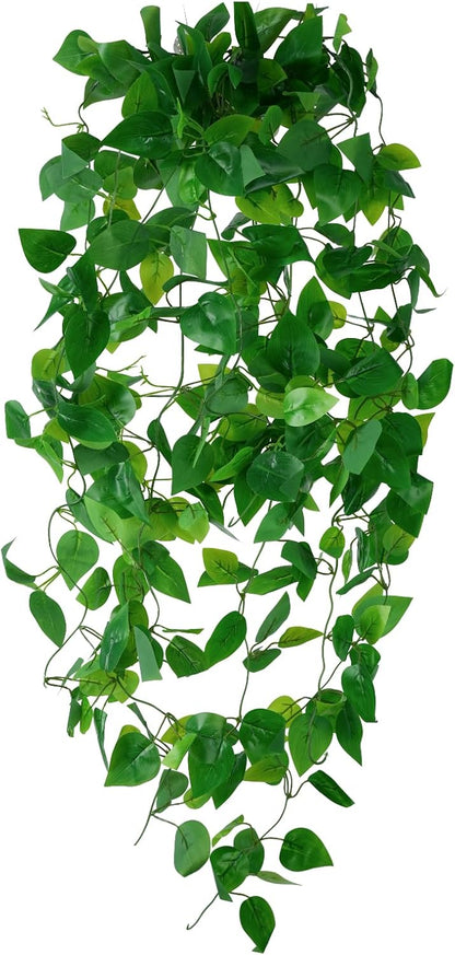 Freyalife Fake Hanging Plants for Room Decor, Artificial Ivy vines Greenery Leaves Garlands for Home Aesthetic living