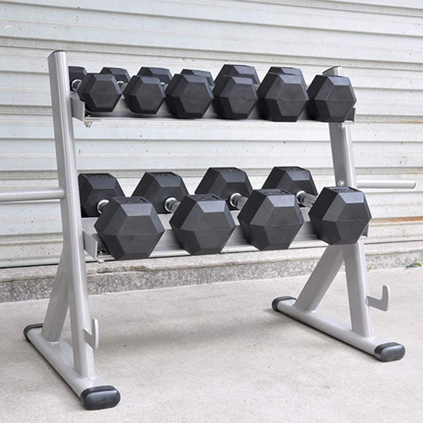 UMJIGF Dumbbell Rack/Home Commercial Fitness Equipment Storage Rack/Fixed Dumbbell Display Rack,Black,