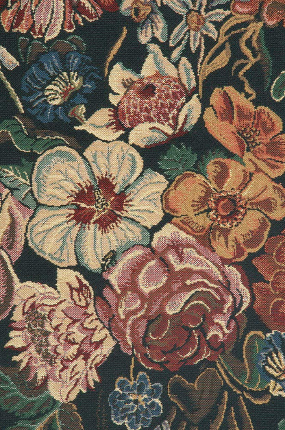C Charlotte Home Furnishings Inc Bouquet de Verendael Belgian Tapestry Wall Hanging | Viscose Cotton and Polyester Blend Wall Art | 69 in. x 57 in | Home Decor Accents