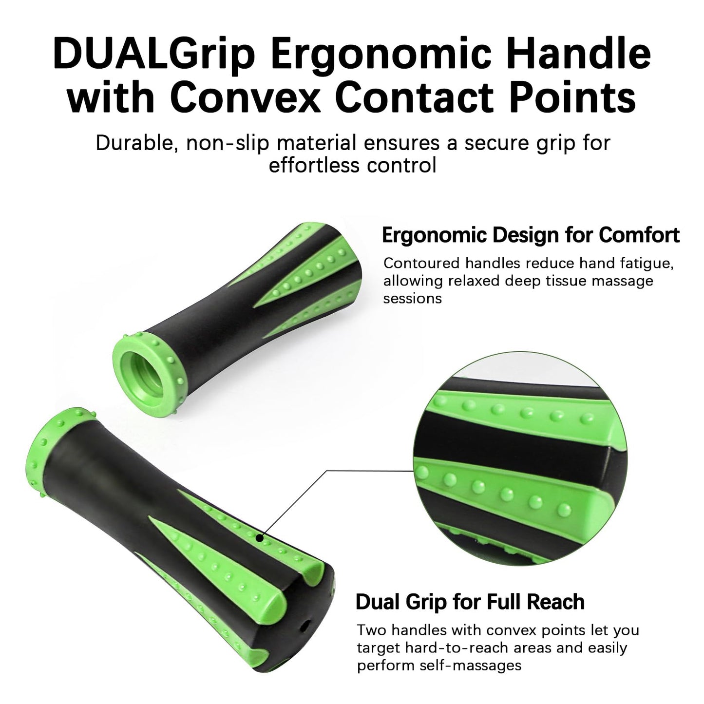Muscle Roller, Massage Roller Stick for Athletes, Help Reducing Muscle Soreness Cramping Tightness Leg Arms Back Calves Muscle Massager