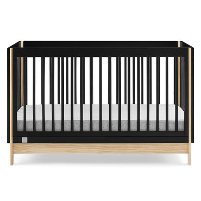 GAP babyGap Tate 4-in-1 Convertible Crib - Greenguard Gold Certified, Ebony/Natural
