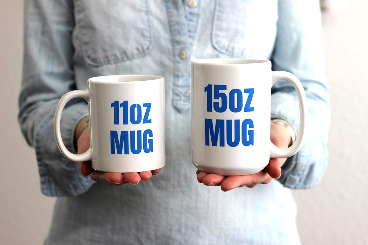 Coffee & Tea Mug Without Music Life Would Be Flat, Funny Gift for Musicians, 11oz, Best for Men & Women