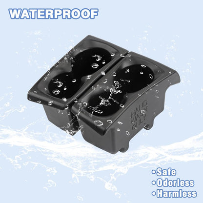 Car Door Cup Holder Insert Compatible with 2019-2024 Dodge Ram 1500 Right & Left Side Foam Door Trim Cup Holder Replaces# 5YK46TX7AC 5YK47TX7AC