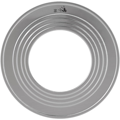Prime Home Direct Stainless Steel Steamer Ring | Fits 7 to 12-Inch Bamboo Steamer Basket | Steaming Ring for Asian Chinese Wok, Food, Dumpling, Dim Sum, Steam Pot Accessories Metal Cooking Rim Adapter