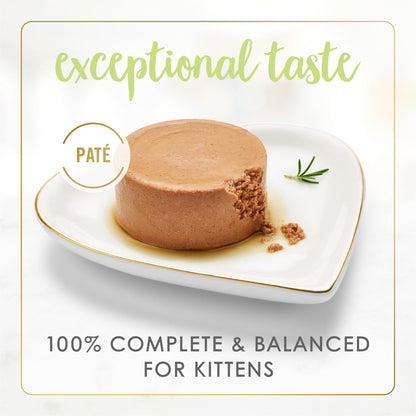 Purina Fancy Feast Kitten Tender Turkey Feast Wet Kitten Food Pate - (Pack of 24) 3 oz. Cans