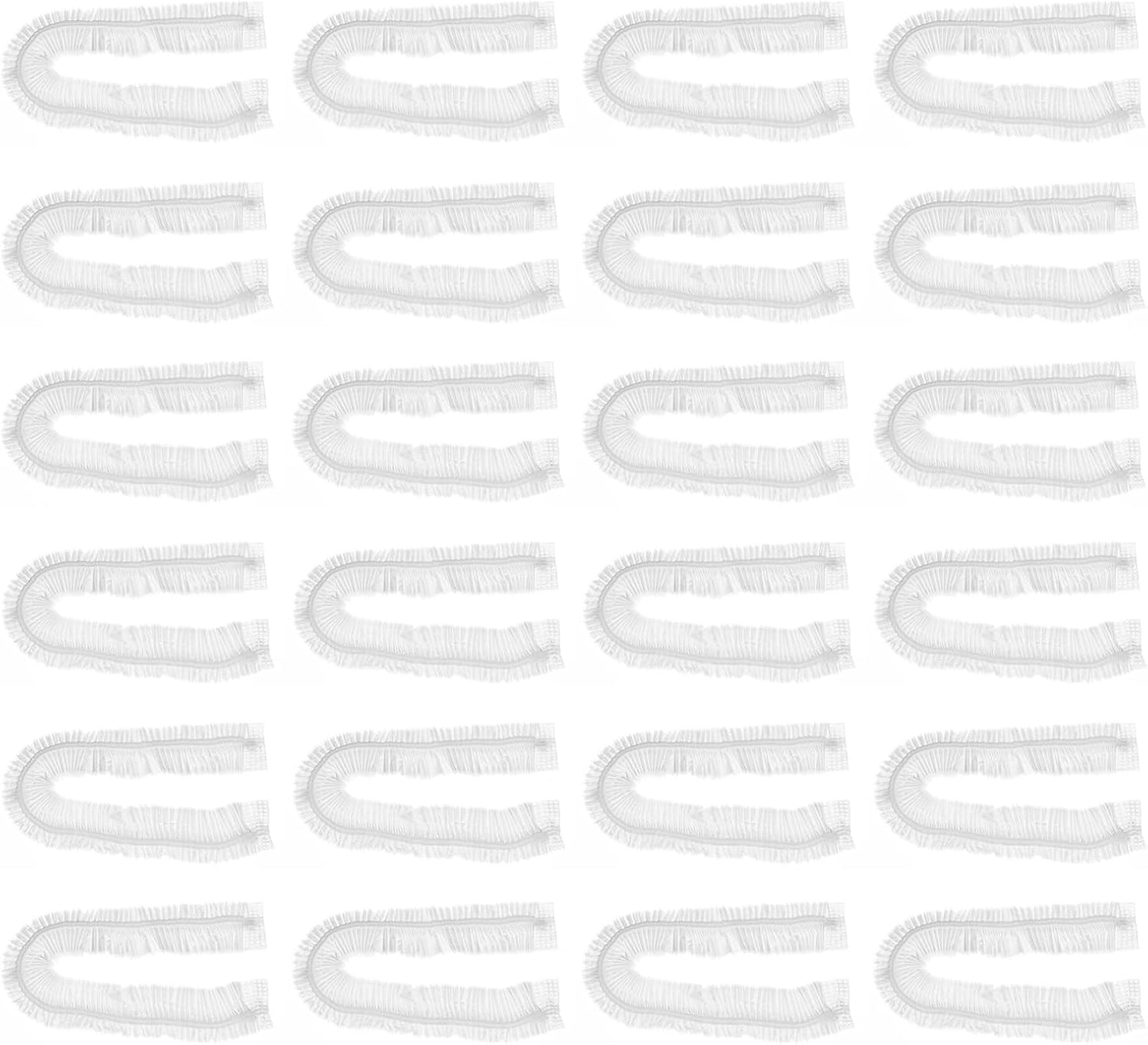 uxcell 100pcs Disposable Kitchen Appliance Covers, 39.5 Inch Thickened Clear Elastic Dust Cover for Small Appliances