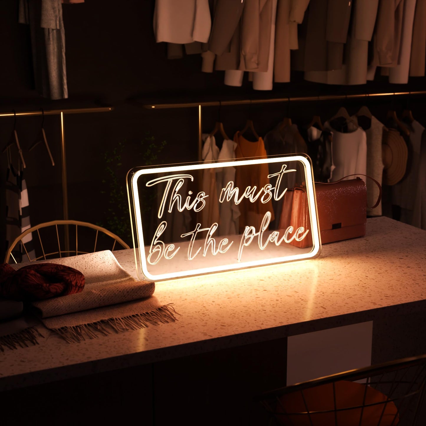 You're Like Really Pretty Neon Signs for Wall Decor, LED Neon Sign Aesthetic Room Decor for Teen Girls Neon Lights Signs for Bedroom, Salon, Wedding Party Pink Neon Name Sign