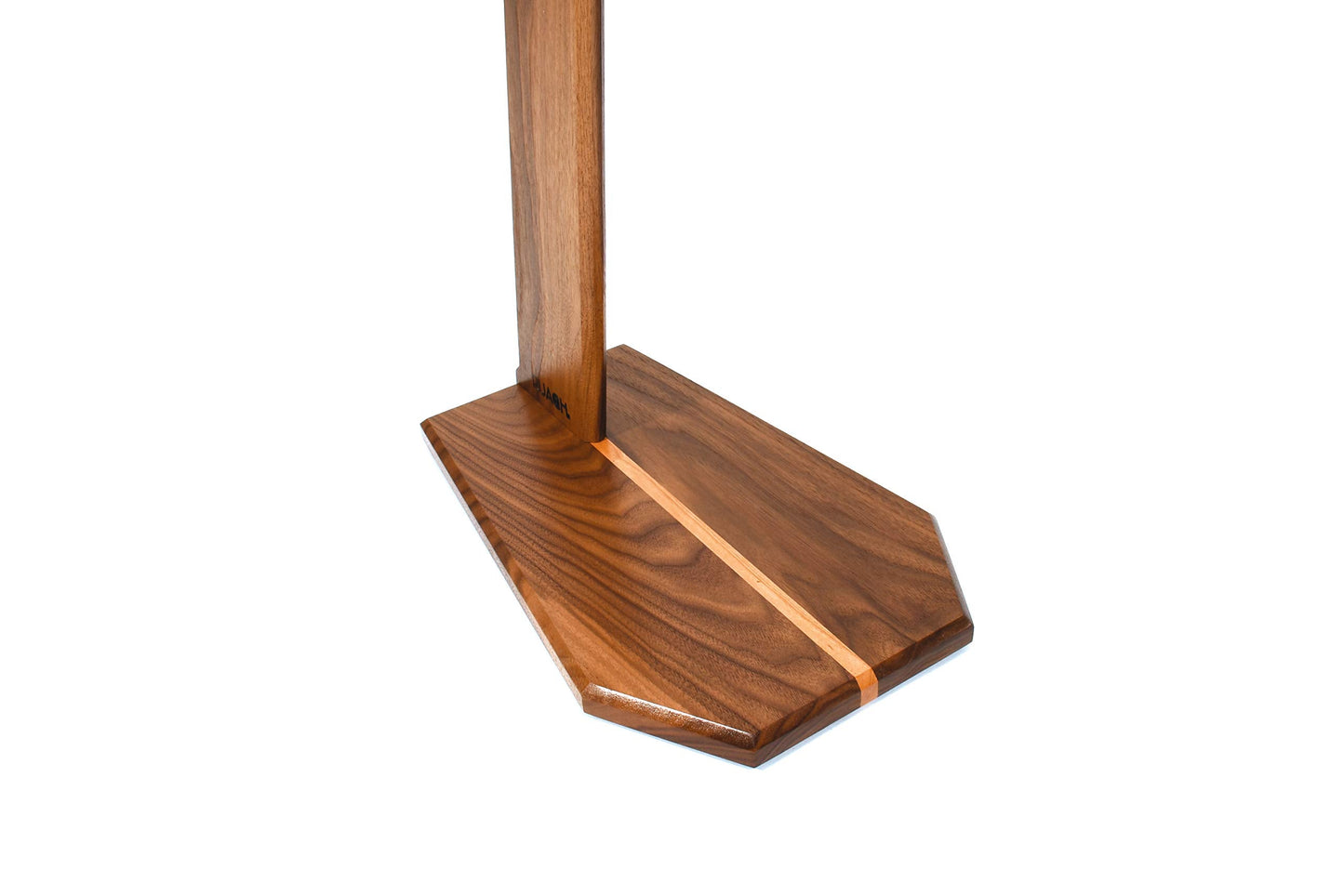 Ruach GS-5 Wooden Guitar Stand for Acoustic and Electric Guitar - Walnut Hardwood