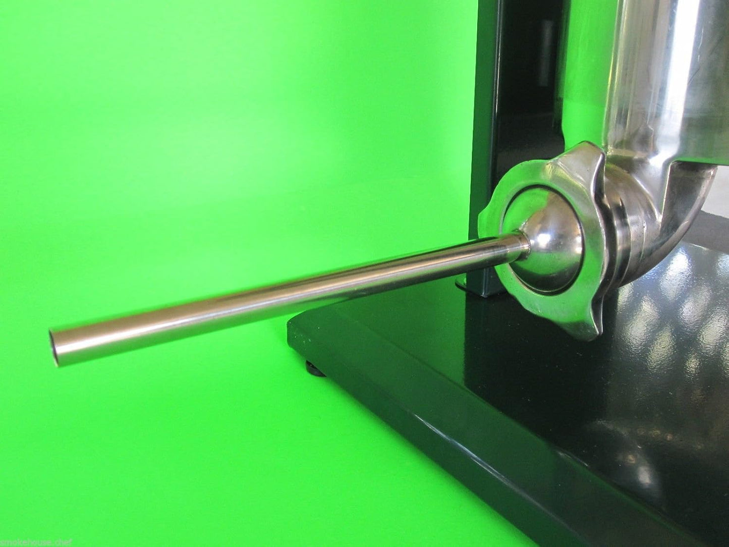 Smokehouse Chef 2" 3/8" Narrow tube for Manual sausage stuffer base x diameter for snack sticks.
