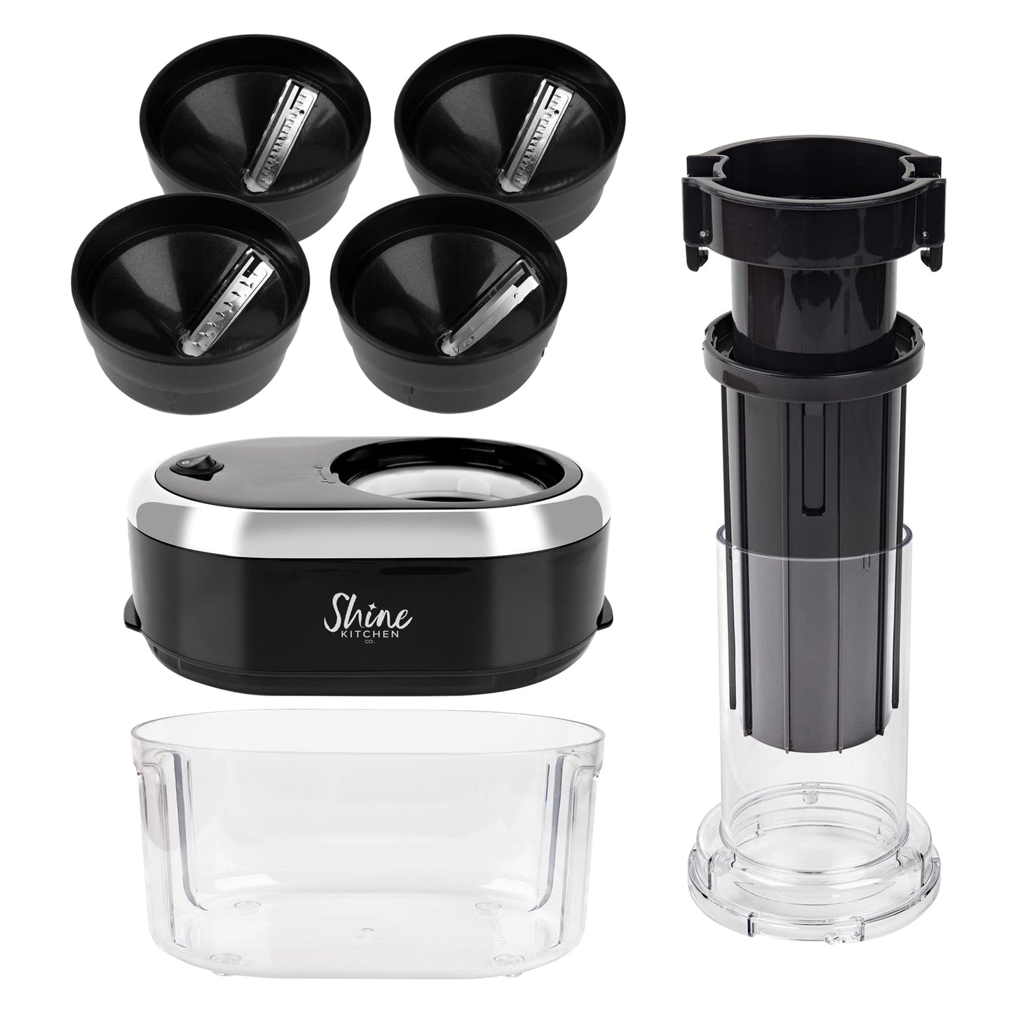 Shine Kitchen Co. SES-100 Electric Vegetable Spiralizer