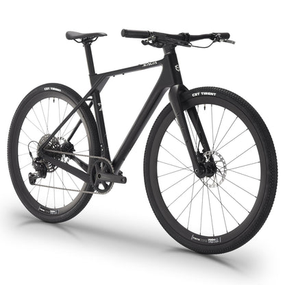 SAVADECK Carbon Gravel Bike - T800 Carbon Frame & Fork | Shimano U6000 11-Speed Groupset | Hydraulic Disc Brakes | 700CX40mm All-Terrain Tires | Men & Women Road/Off-Road Bicycle (Black, 58cm)