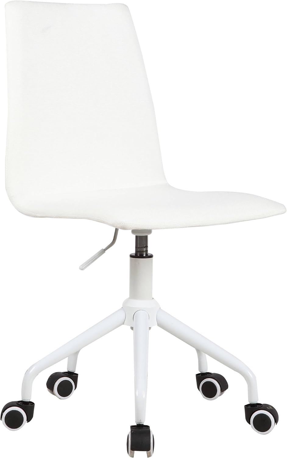 Urban Lifestyle Linen Swivel Chair in White