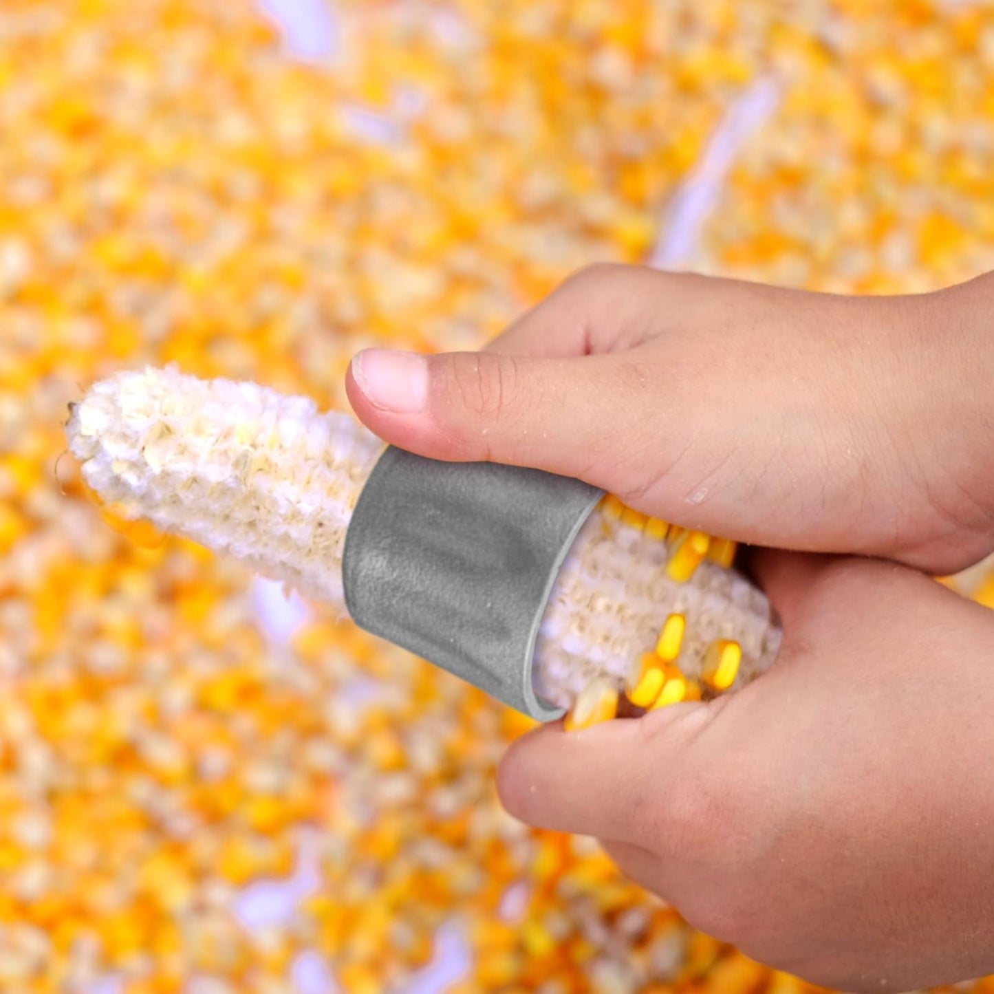 MorningRo 2 Pcs Hand Dry Corn Sheller Desgranador De Elote Portable Corn Stripper Shucker Tool for Protect Fingers Seed Family Kitchen Farm Granaries Supplies