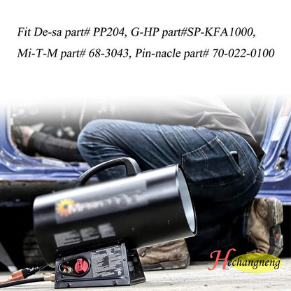 HA3004 PP204 1/2" Rotor Kit,Space Heater Replacement Parts,for De-sa, Re-ddy, Ma-ster He-ater #70-022-0100 SP-KFA1000, 68-3043