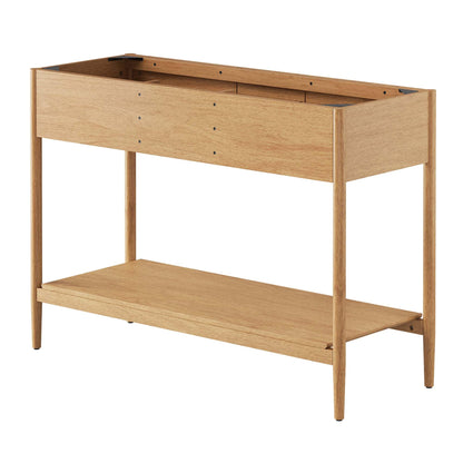Modway EEI-6356-NAT Zaire 48” Double Sink Compatible Bathroom Vanity Cabinet (Sink Basin Not Included), Natural