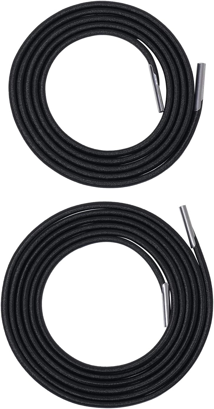 4 Pack SUQ I OME Replacement Cord for Zero Gravity Chair, Universal Replacement Elastic Cords Repair Tool Kit for Sun