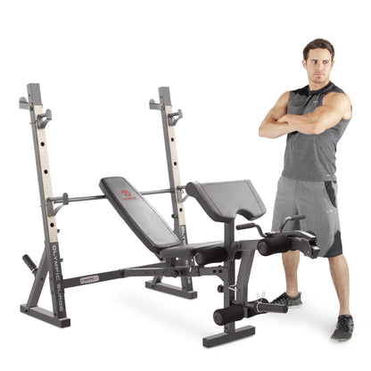 Marcy Olympic Weight Bench for Full-Body Workout MD-857