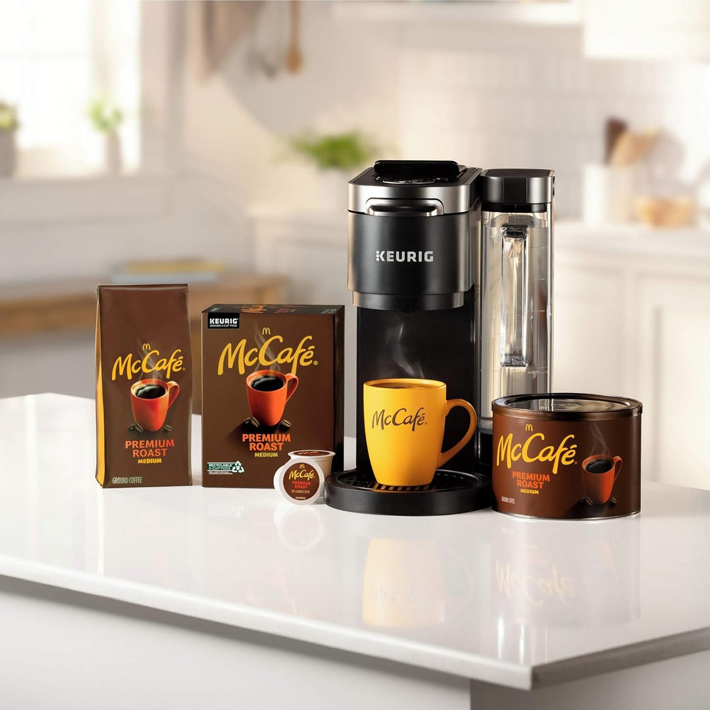 McCafé Premium Roast K-Cup Pods - Medium Roast Coffee, 48 Count for Rich Flavor and Convenience