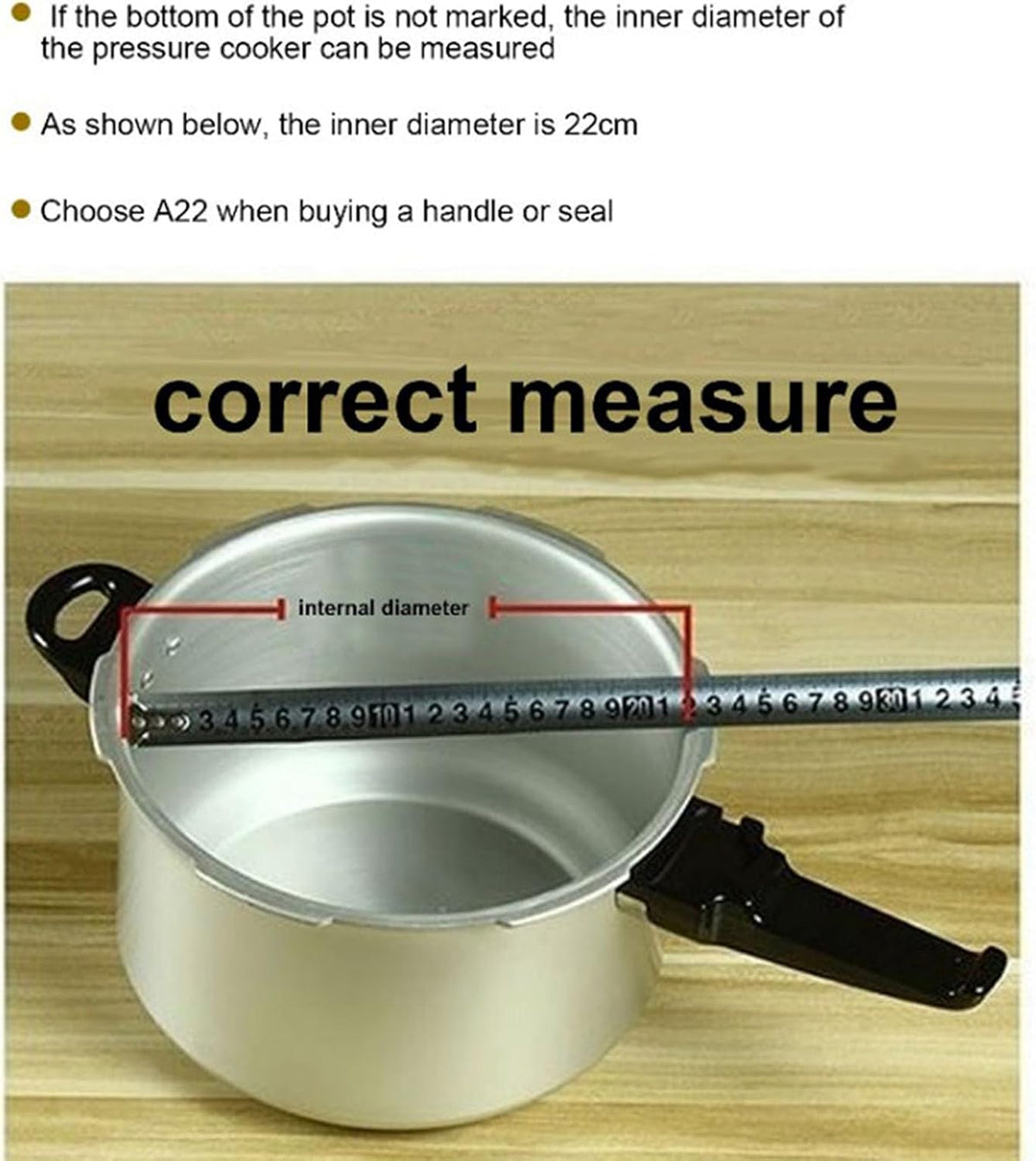 Power Pressure Cooker Silicone Sealing Gasket Ring, Clear Kitchen Tool (Inner Diameter 26cm)