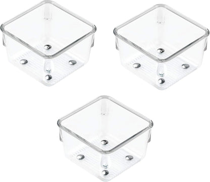 CLEAR LINUS ORG 3X3X2"
