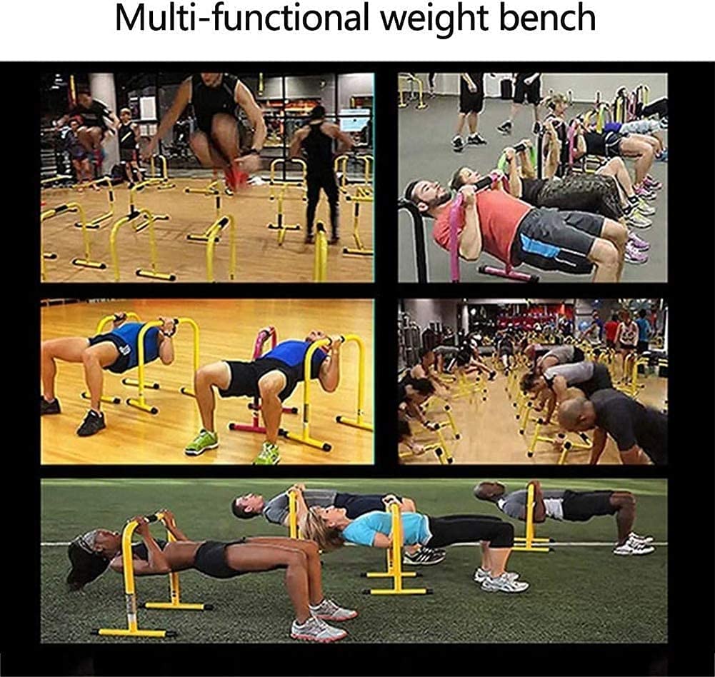 MaGiLL Home Gym Tower Body Building Pull up bar Dip Stand Dip Bar Station Strength Training Free Standing Adjustable Height Power Tower Stand Fitness Equipment Home Gym 200 Weight Capacity