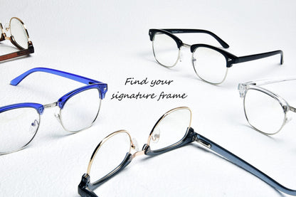 VISOONE Lightweight Blue Light Blocking Glasses Square with Anti Computer Glare for Gaming Men and Women MONTANA