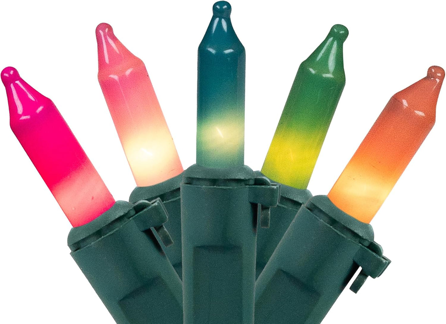 Set 10' 50ct Northlight Pastel Mini Christmas Light - Multi-Color - Green Wire