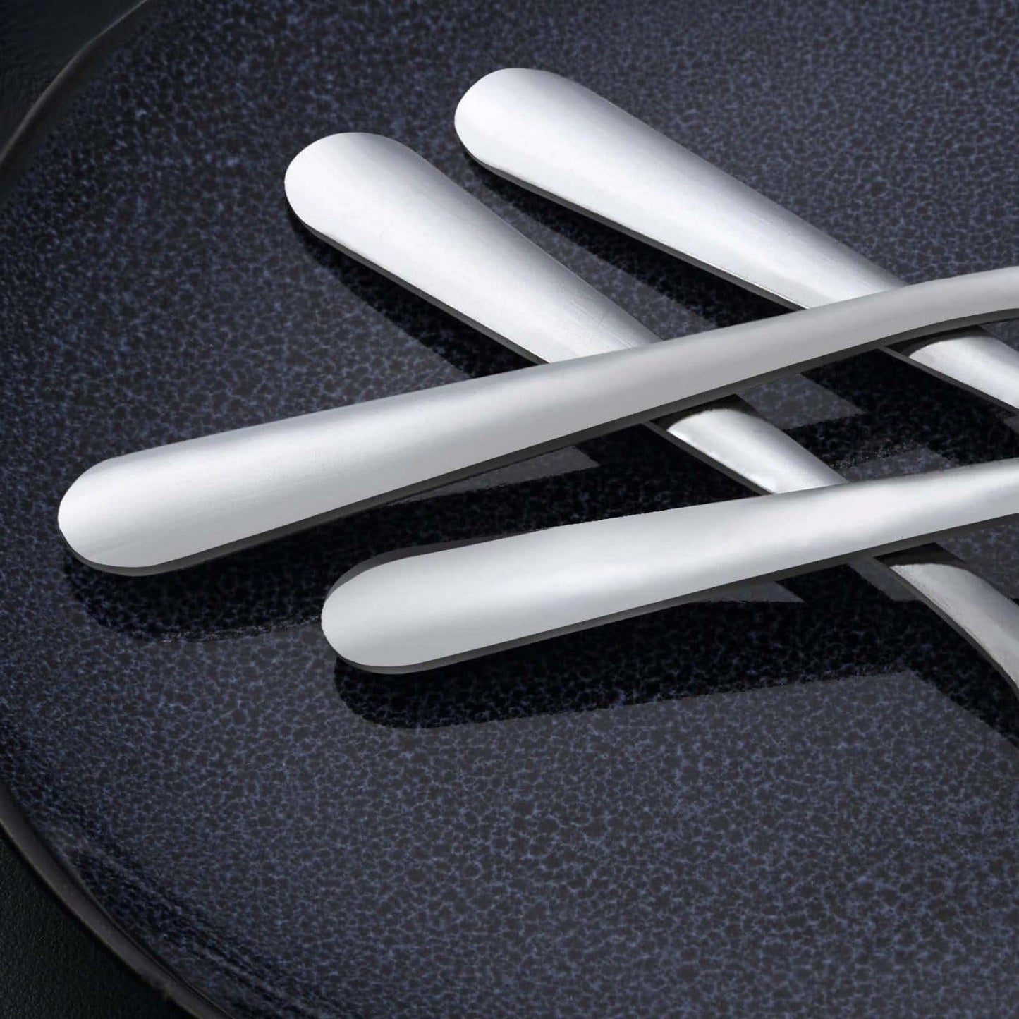 Unokit 24-Piece Stainless Steel Dinner Forks Silverware - 7.1 Inch Silver Dinner Forks Set of 24, Forks Set, Flatware Forks for Home, Kitchen or Restaurant, Mirror Polished, Dishwasher Safe