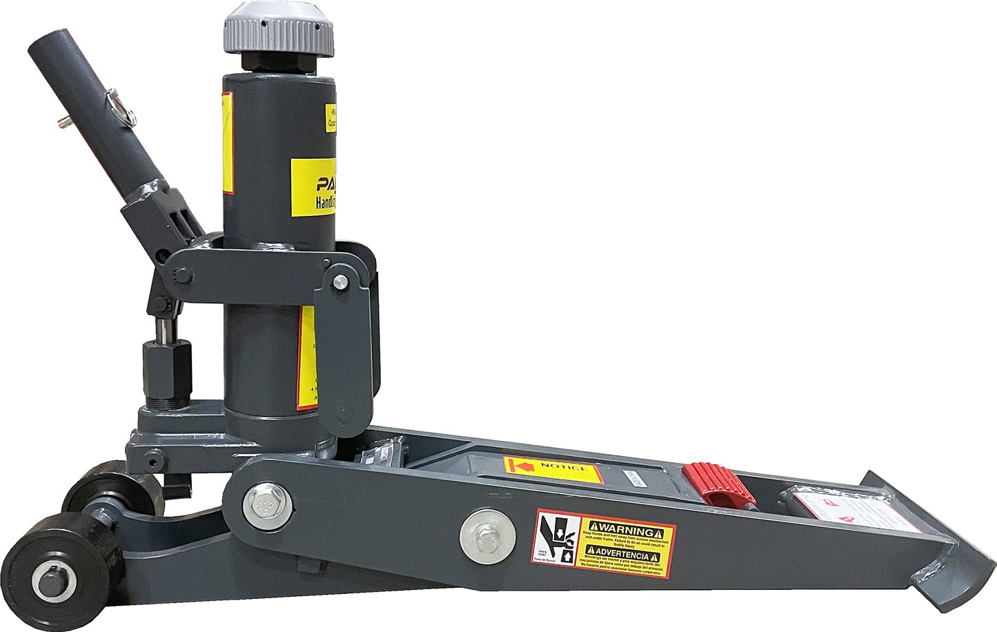 Pake Handling Tools - Hydraulic Forklift Jack (4 Ton) 8800 lbs Capacity 2.5" - 16" Height, Sturdy Reliable Maintenance Tool