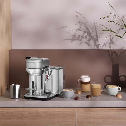 Breville Nespresso Vertuo Creatista Coffee & Espresso Maker - Brushed Stainless Steel Finish