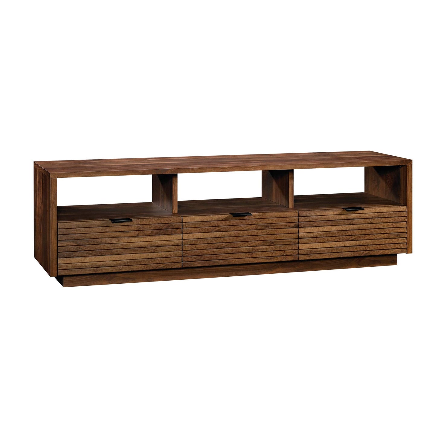 Sauder Harvey Park TV Credenza, Accommodates up to 70-Inch TV, Large Credenza - Grand Walnut Finish