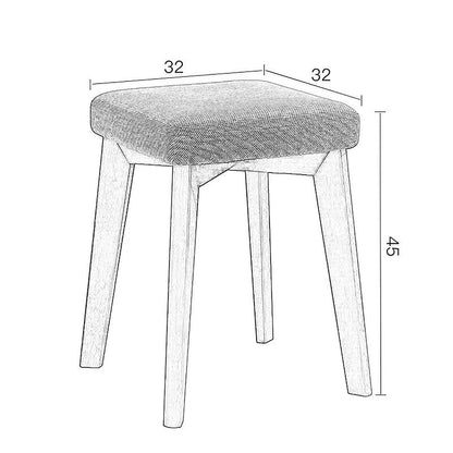 Dntum Luxury Leather Piano Bench Vanity Stool with Cushioned Seat & Solid Wood Leg Easy Assembly Multiple Colors Available,Gray Green1