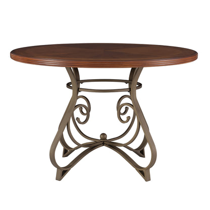Powell Hamilton Dining 5 Piece Set, Medium Cherry
