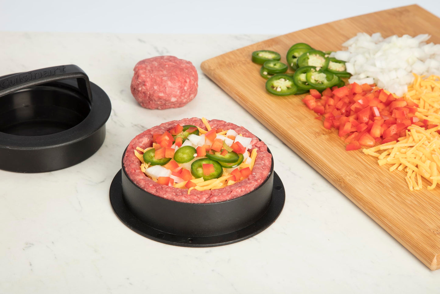 Cuisinart CSBP-200 Stuffed, 4-in-1 Burger Press