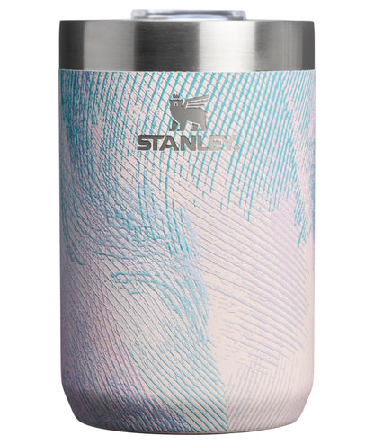 STANLEY Everyday Camp Cup 12 oz | Drink Through Lid | Cup for Coffee, Tea and Drinks | Insulated Stainless Steel | BPA-Free | Sea Glass Plume