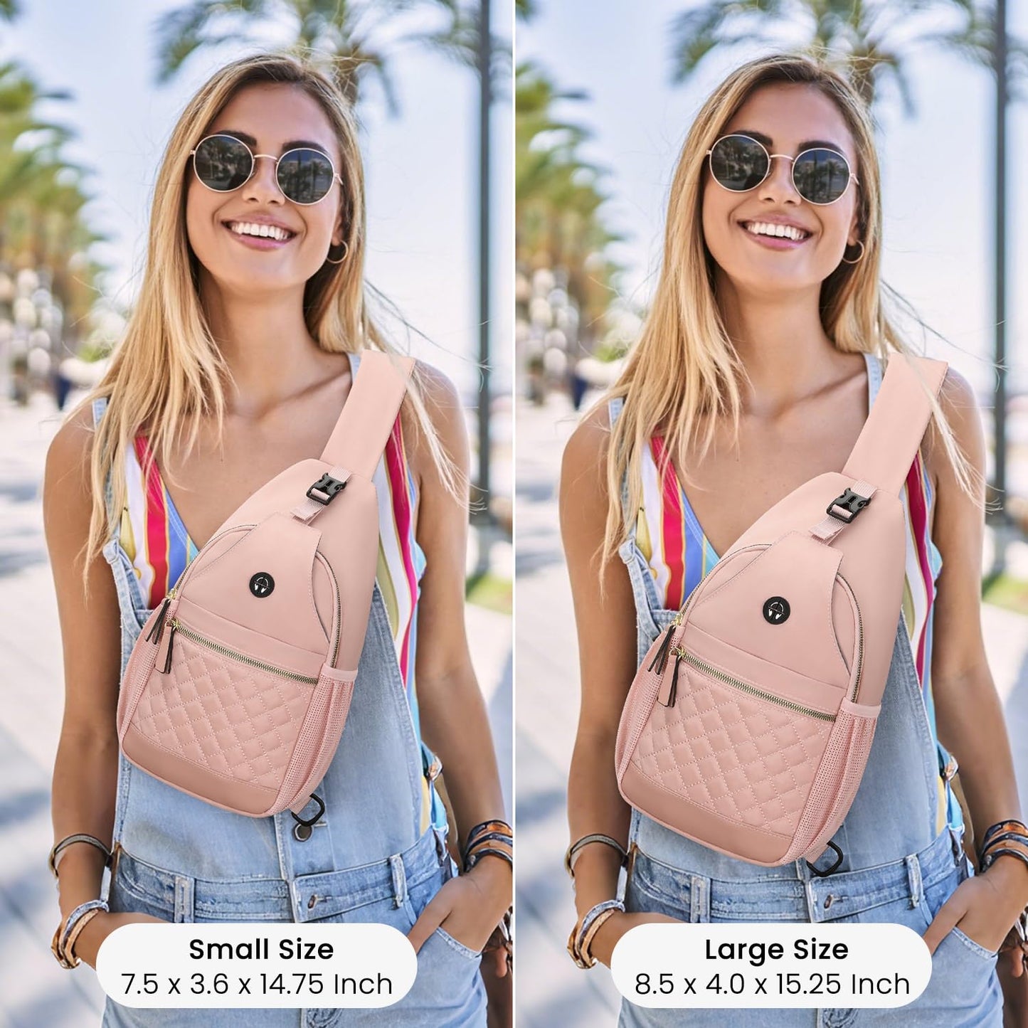 Small Crossbody Purses Bags for Women Men Travel, Chest Sling Bag Women Casual Cross Body Bag for Woman Sling Backpack